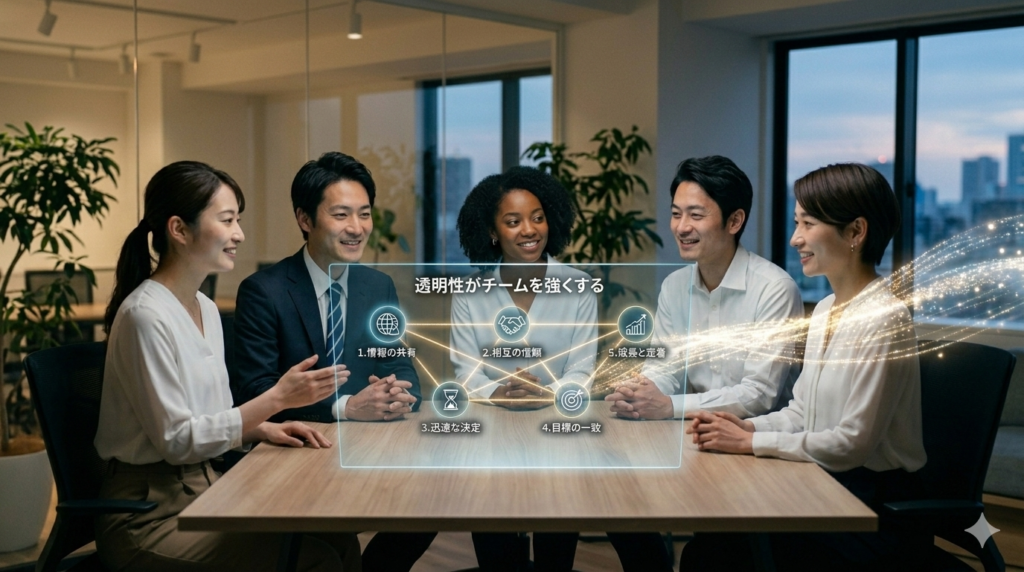 透明性がチームを強くする